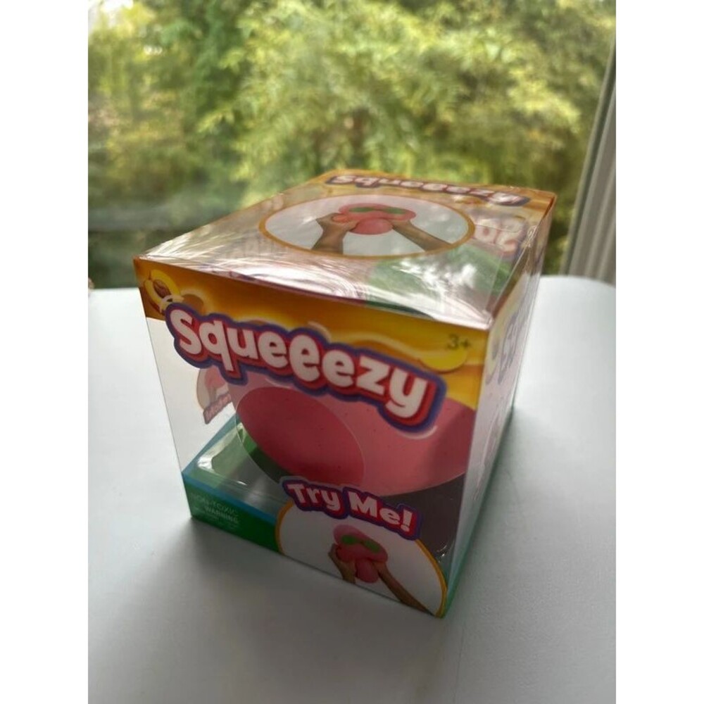 Sunny Days Squeeezy Jumbo Peach Squishy Fidget
